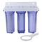 10" 3 stages transparent color undersink water purifier