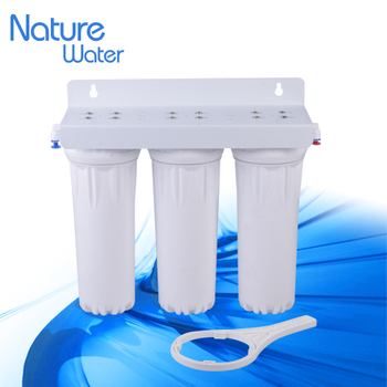 undersink 3 stage water filter for kitchen use