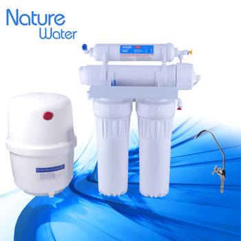 Household undersink 4 stage reverse osmosis water filter system