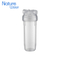 10 inch with transparent cap and transparent housing pet material strong housing