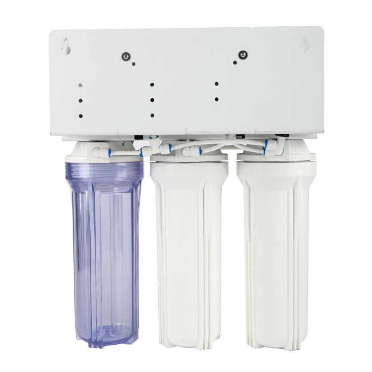 Auto-Flush 5 Stage 50G Water Purification Systems Reverse Osmosis With Available Faucet